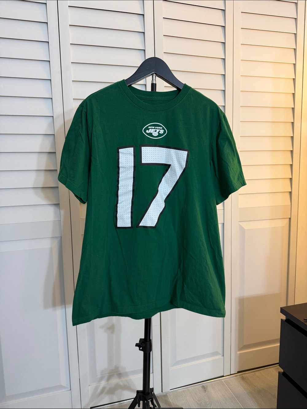 Nike Green Jersey Tee with White Number 17